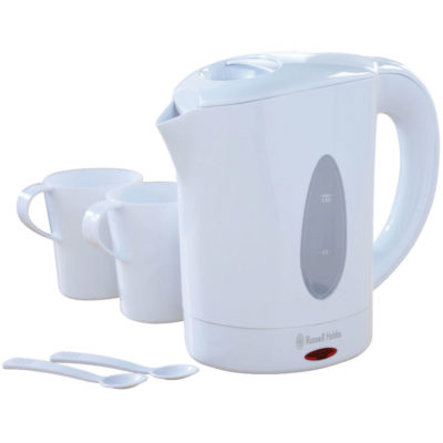 Russell Hobbs 850ml Travel Kettle with Cups Russell Hobbs 850ml Travel Kettle with Cups